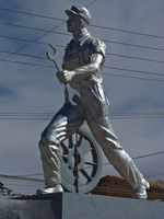 iron worker Uyuni, Potosi, Potosi Department, Bolivia, South America