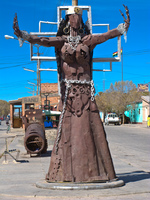 view--iron maiden Uyuni, Potosi, Potosi Department, Bolivia, South America