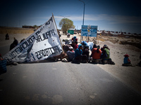 protest in la quiaca Humahuaca, La Quiaca, Villazon, Tupiza, Jujuy Province, Potosi Department, Argentina, Bolivia, South America