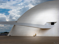 view--national museum Brasilia, Goias (GO), Brazil, South America