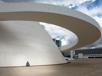 homelessness and national museum Brasilia, Goias (GO), Brazil, South America