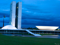 view--congresso national Brasilia, Goias (GO), Brazil, South America