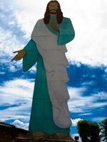 jesus christ in valley of dawn Brasilia, Goias (GO), Brazil, South America