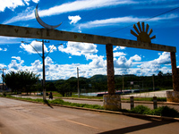 vale do amanhecer entrance Brasilia, Goias (GO), Brazil, South America