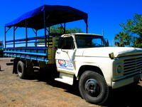 transport--santa clara truck Corumba, Pantanal, Mato Grosso do Sul (MS), Brazil, South America