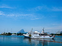 pink fleet of rio Rio de Janeiro, Rio de Janeiro, Brazil, South America