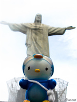 hello kitty and redemption of christ Rio de Janeiro, Rio de Janeiro, Brazil, South America