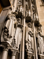 saints of the cathedral Sao Paulo, Sao Paulo State, Brazil, South America