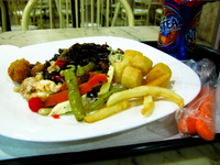 food--yamas buffet at food court Sao Jorge, Brasilia, Goias (GO), Brazil, South America