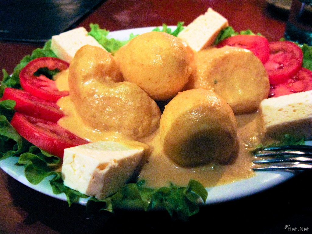 food--bolivian potato disk