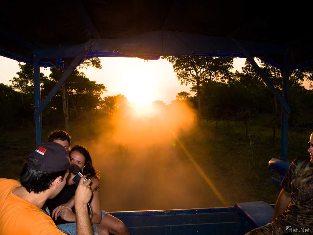 sunset pantanal
