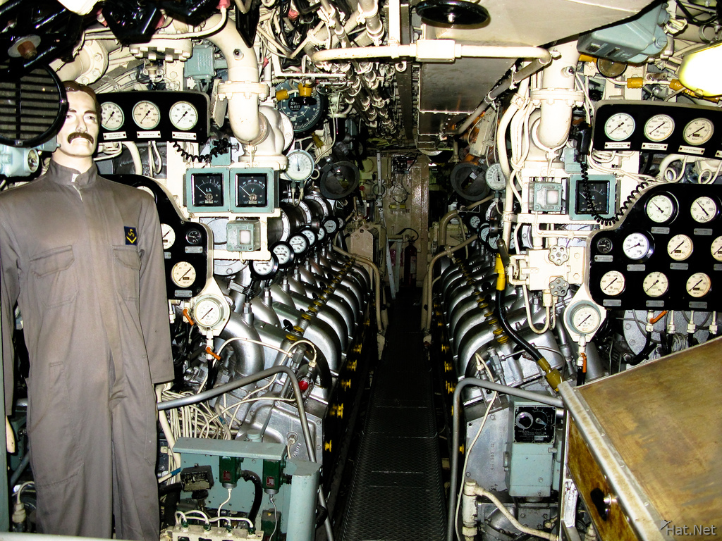 submarine engine room