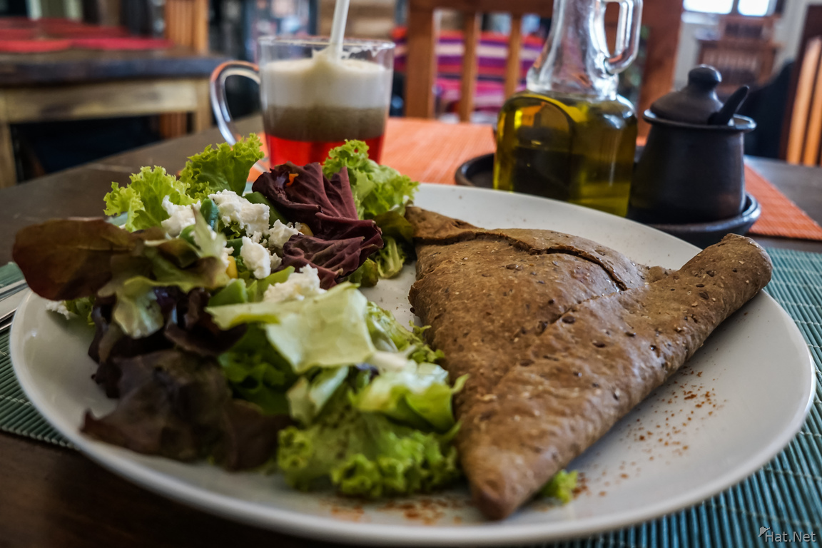 Food--Empanada at Art Museum Cafe
