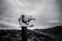dead horse sign Putre,  Región de Arica y Parinacota,  Chile, South America