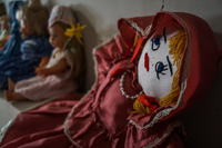 Santa Laura Creepy Dolls Pozo Almonte,  Región de Tarapacá,  Chile, South America