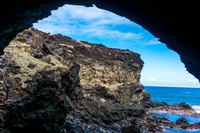 Ana Kai Tanata Cave Hanga Roa,  Región de Valparaíso,  Chile, South America