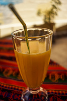 Food--Best Mango Juice in the world Pica,  Región de Tarapacá,  Chile, South America