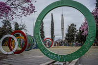 bicentenial tower and circle park Av. Ciudad De Valparaiso S/N,  Córdoba,  Córdoba,  Argentina, South America