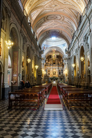 Cathedral inside Salta,  Salta,  Argentina, South America