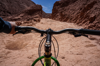 Biking in Catarpe Valley San Pedro de Atacama,  Región de Antofagasta,  Chile, South America