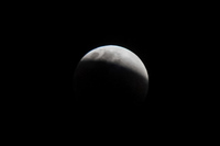 Red Lunar Eclipse San Pedro de Atacama,  Región de Antofagasta,  Chile, South America