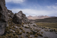 Lauca Rock Pile Putre,  Región de Arica y Parinacota,  Chile, South America