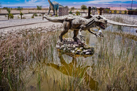 Dinosaur of Pica Pica,  Región de Tarapacá,  Chile, South America