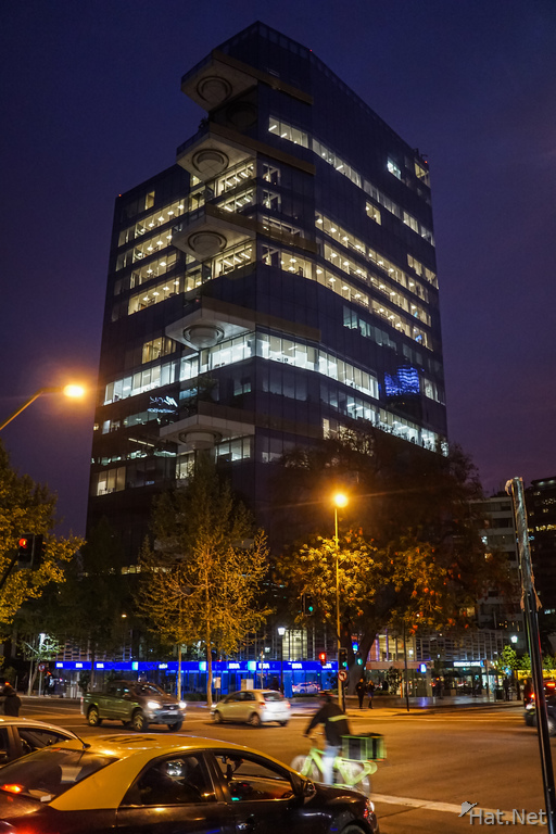 Telepot building in Santiago