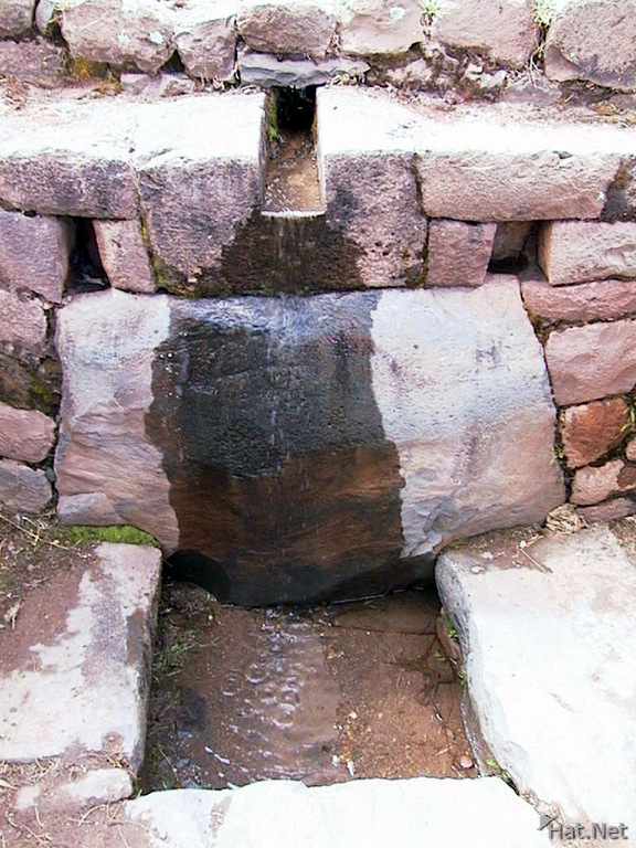 the tap water system of the inca