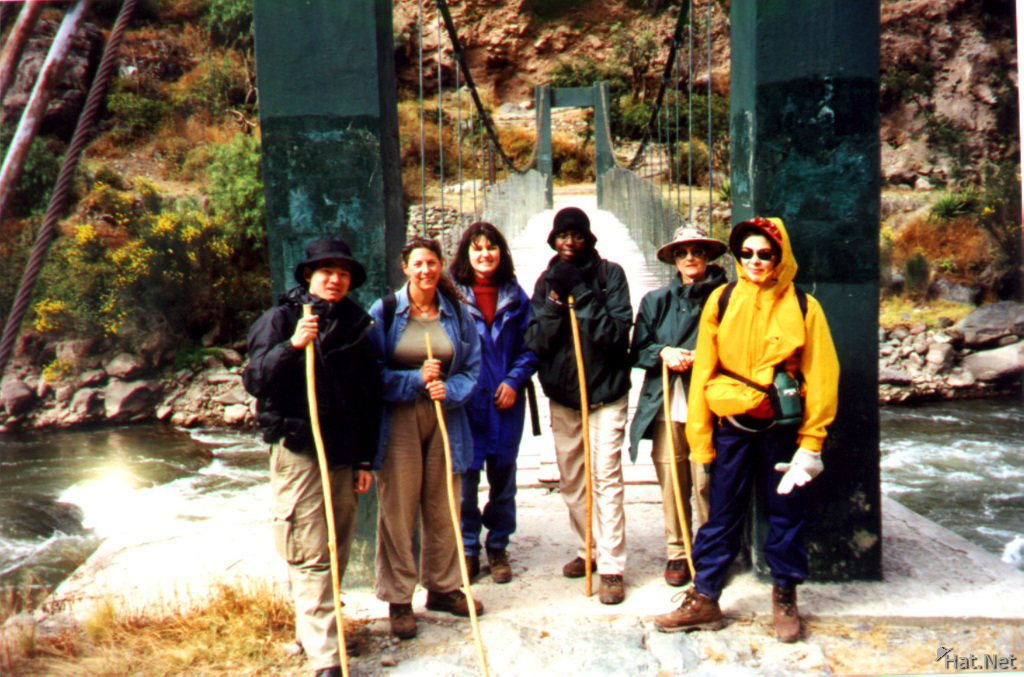 the starting bridge group photo