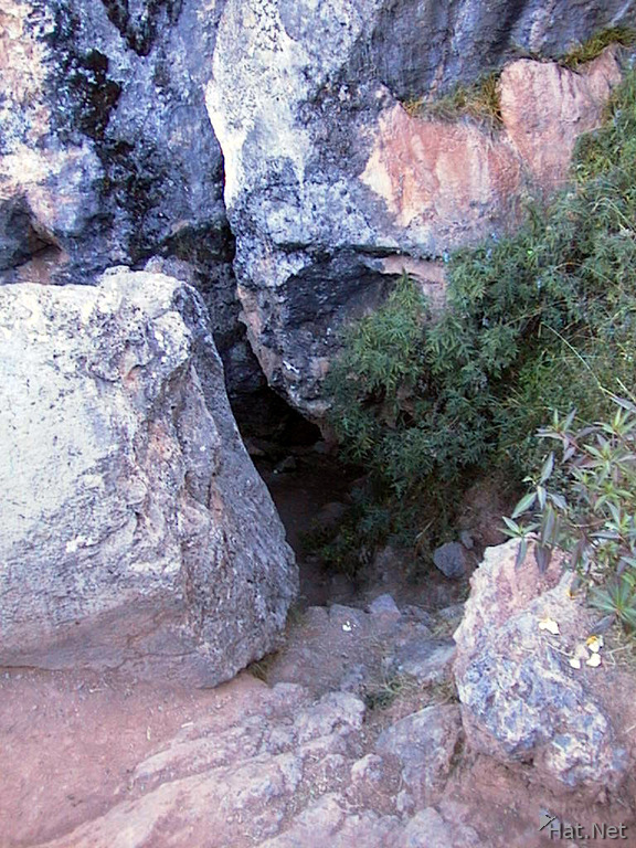 gateway to the underground tunnel